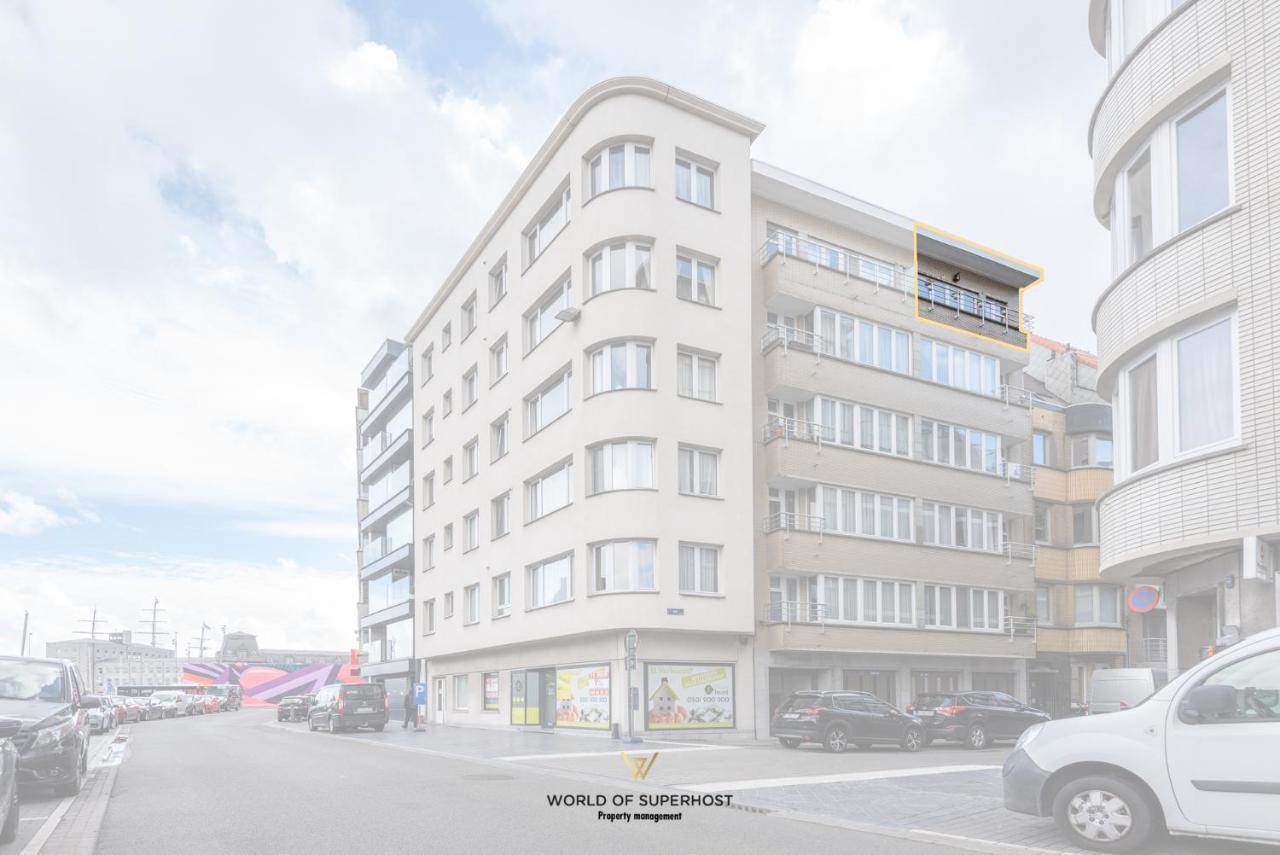 Nice Bright Apartment Near The Sea And The Marina Oostende Buitenkant foto